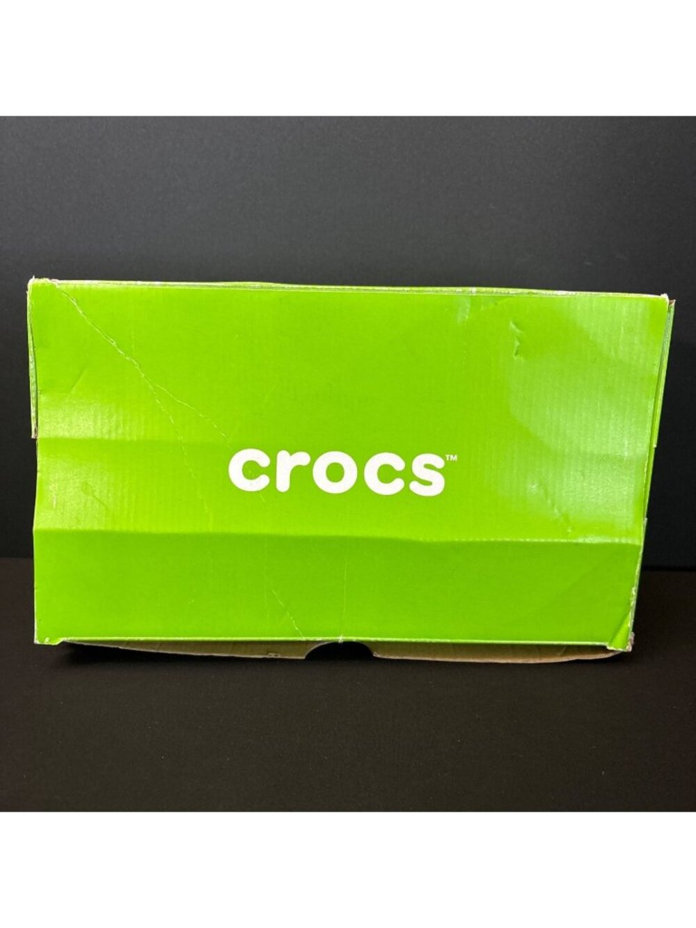Crocs Lime Green Shoe Box Classic All Terrain Clog Storage Men's 10 Women's 12